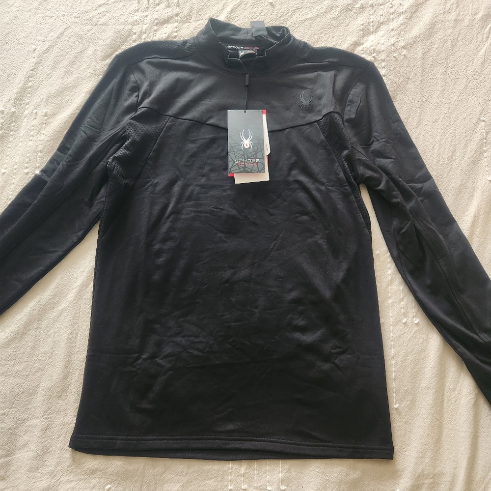 Spyder Activewear black longsleeve